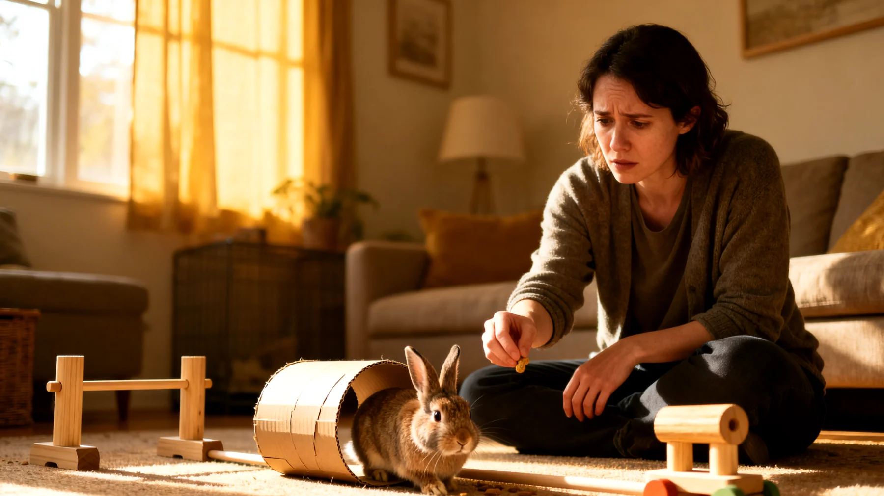 Erwachsene Kaninchen benötigen ein ausgewogenes Trainingsprogramm, das ihre natürlichen Instinkte fördert und gleichzeitig die Bindung zum Halter stärkt, wobei viele Halter unsicher sind, welche Verhaltensübungen für Kaninchen geeignet sind und wie man positive Verstärkung richtig einsetzt"