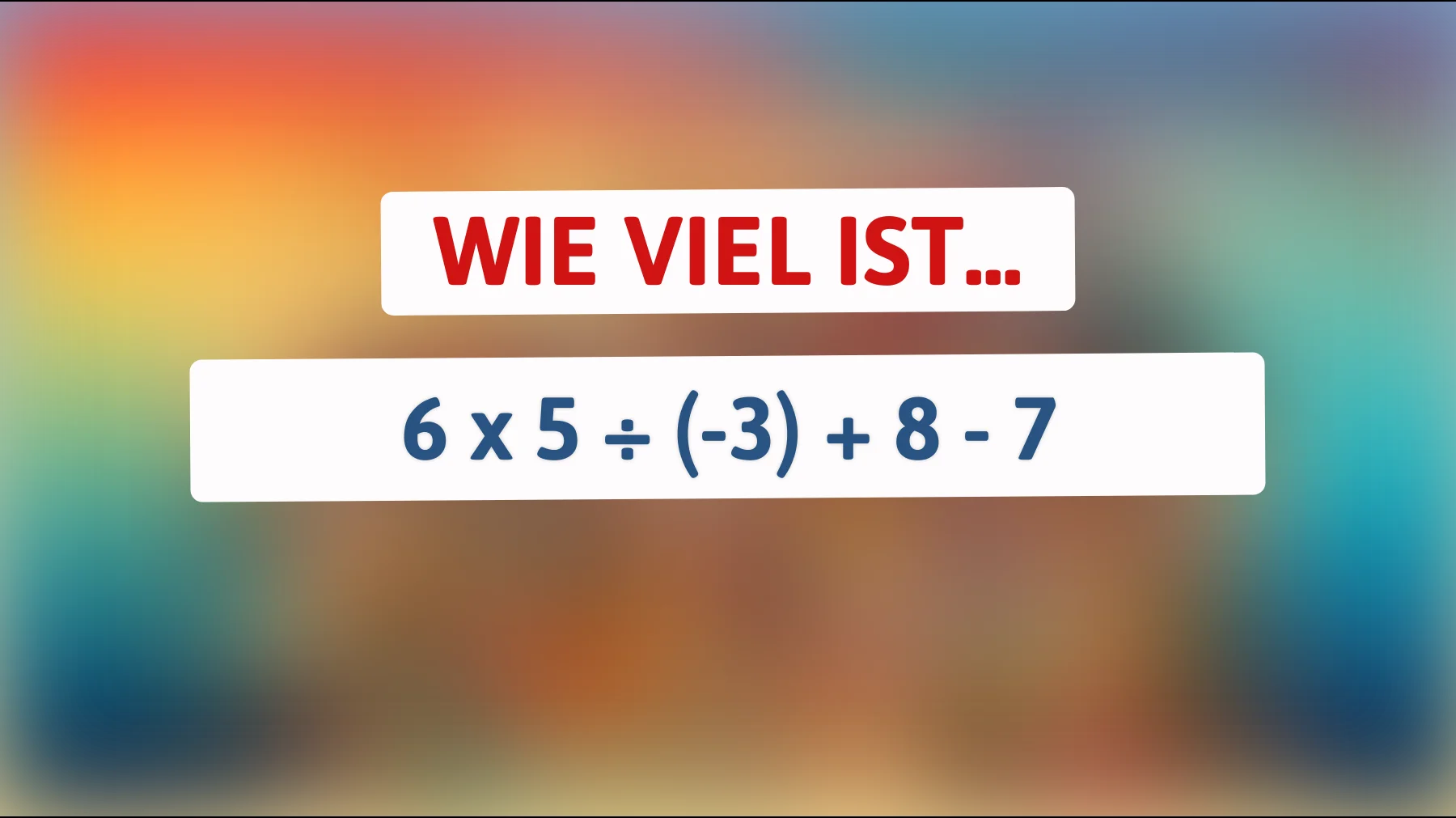 Nur Genies können dieses verwirrende Mathe-Rätsel in Sekunden lösen – Bist du schlau genug?"