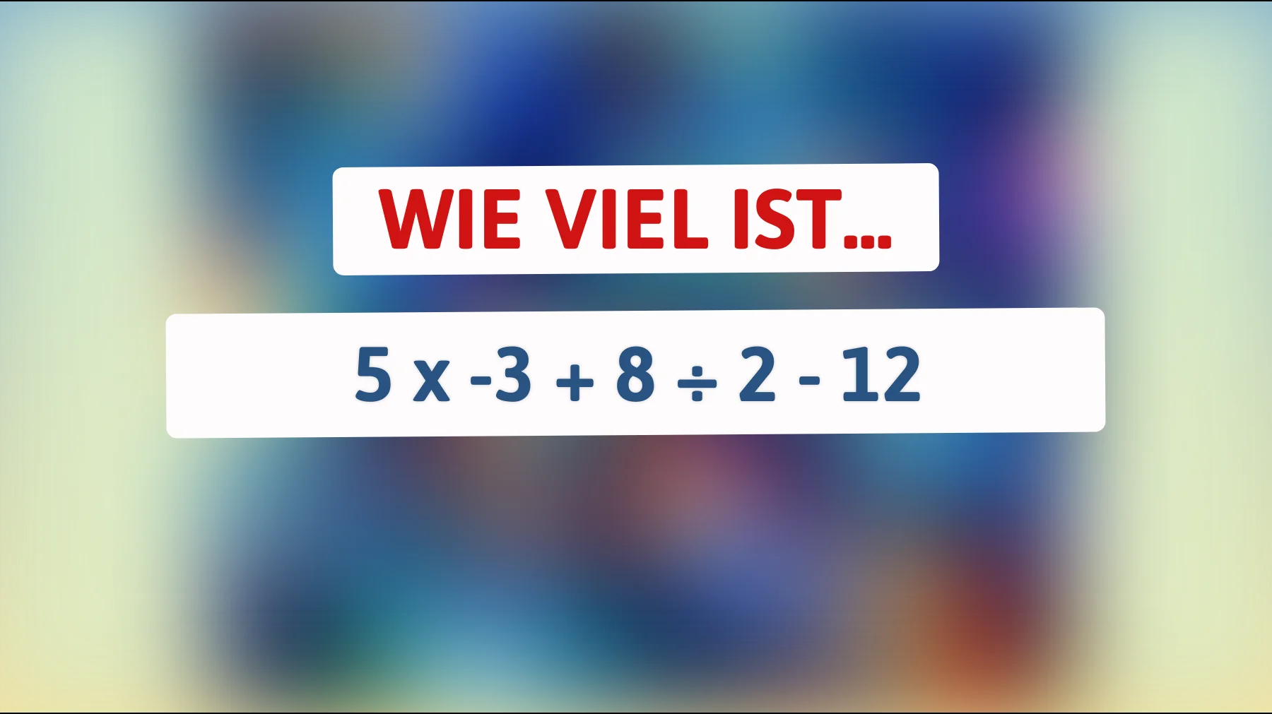 Nur für echte Schlaumeier: Kannst du dieses mathematische Rätsel knacken und das Geheimnis der Lösung entschlüsseln?"