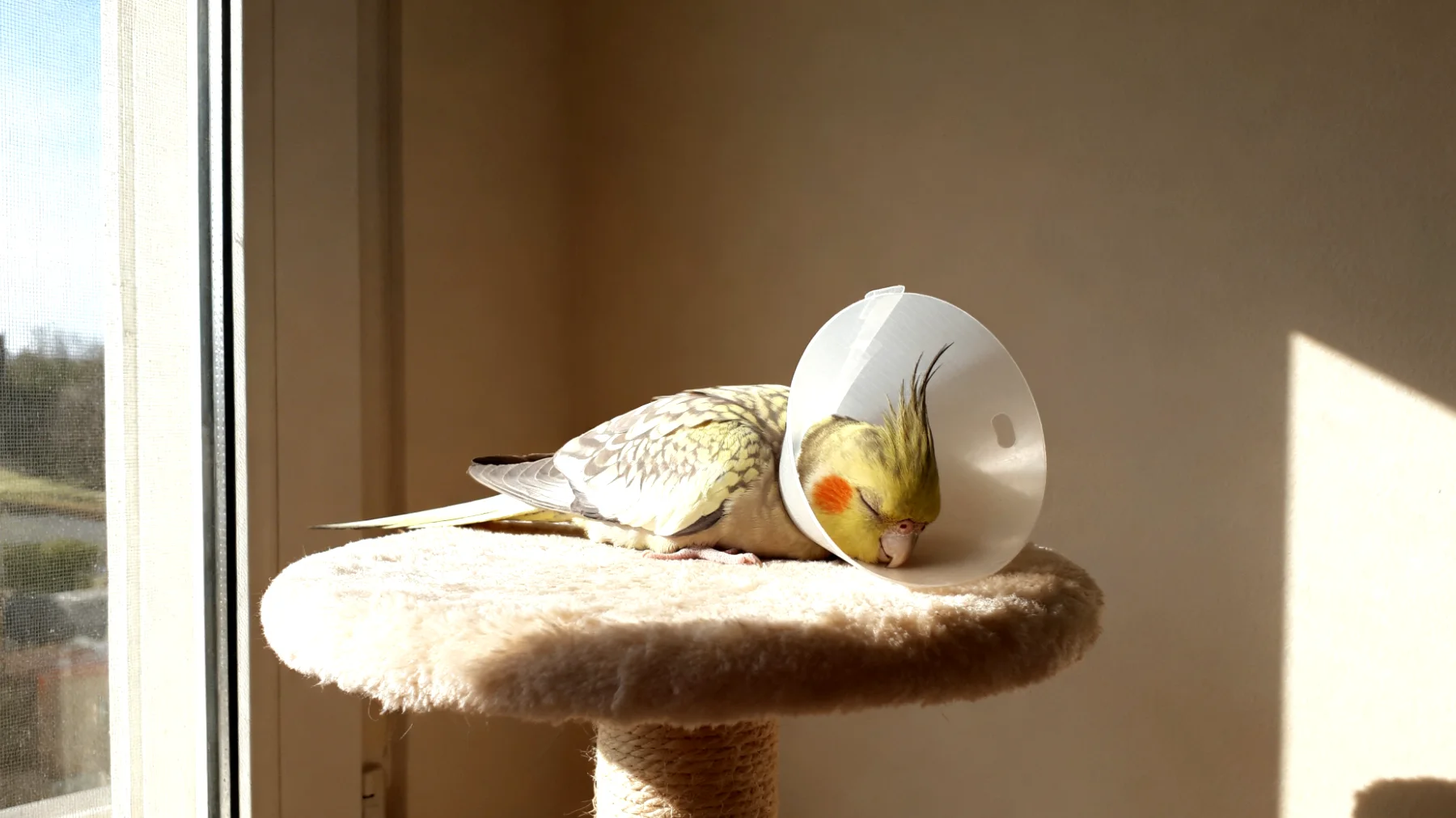 Nymphensittiche benötigen nach einer Kastration keine spezielle Beschäftigung, da Vögel dieser Art in der Praxis selten kastriert werden und ihr Spielverhalten dadurch nicht beeinflusst wird"